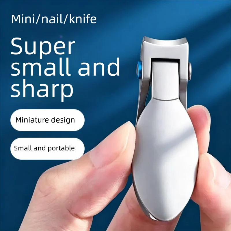 Stainless Steel Nail Clipper – Precision Fingernail & Toenail Trimmer Nail Clipper Axl