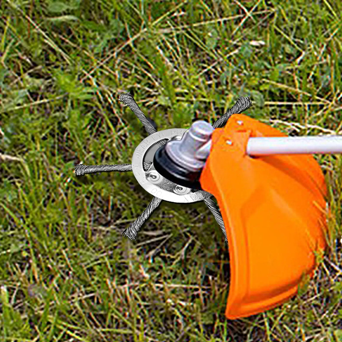 Steel Wire String Trimmer Head – Rotary Weed Cutter Attachment Trimmer Head Axl