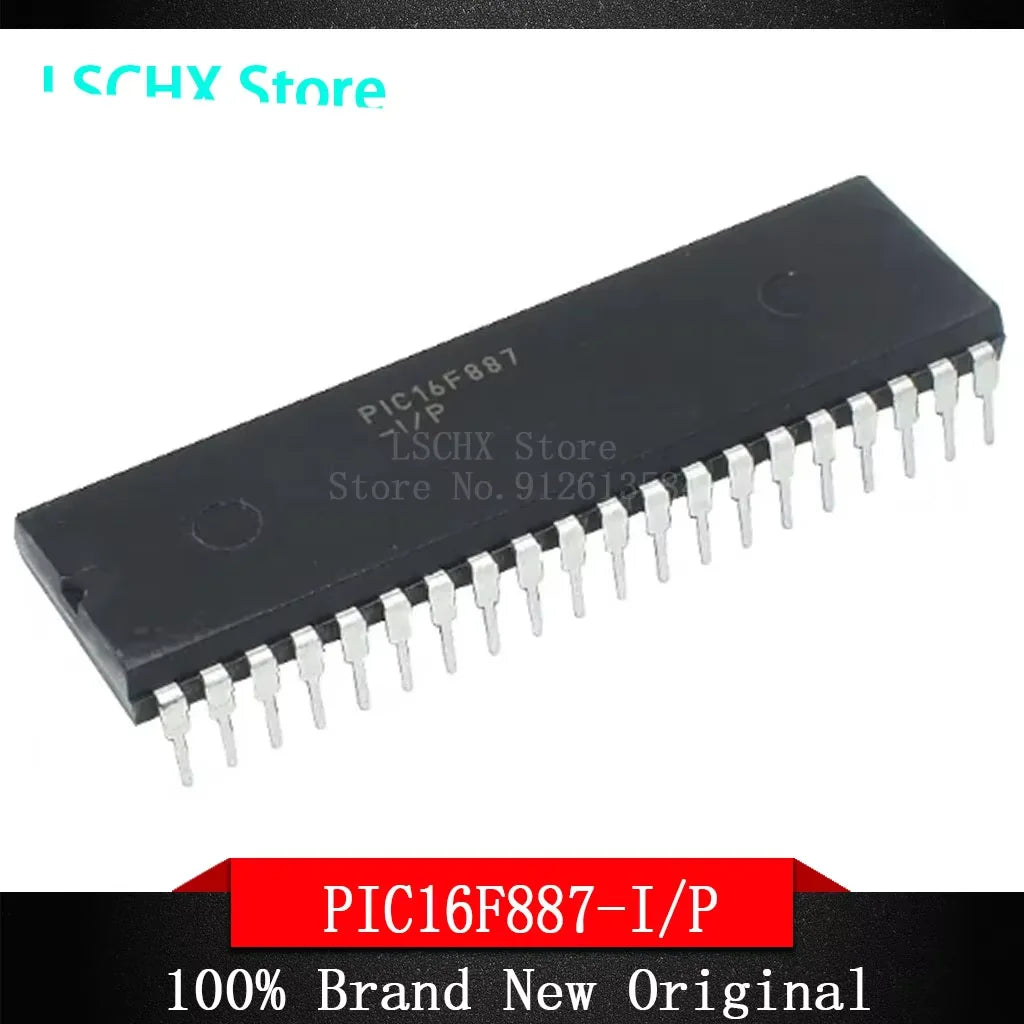 2pcs PIC16F883 PIC16F886 PIC16F887 PIC16F877A Microcontroller ICs Microcontroller IC Axl