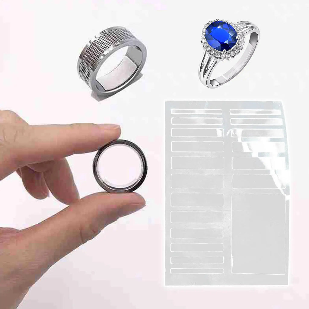 19pc Invisible Ring Size Adjuster – Clear Silicone Tightener Ring Size Adjuster Axl