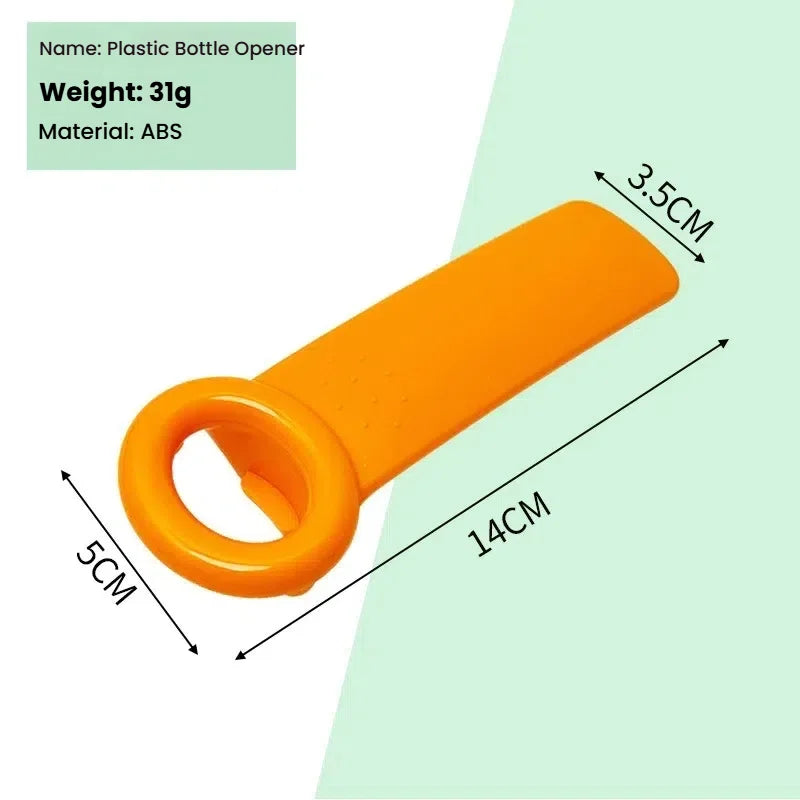 Multifunction Bottle & Can Opener – Non-Slip Manual Kitchen Tool Bottle Opener Axl orange