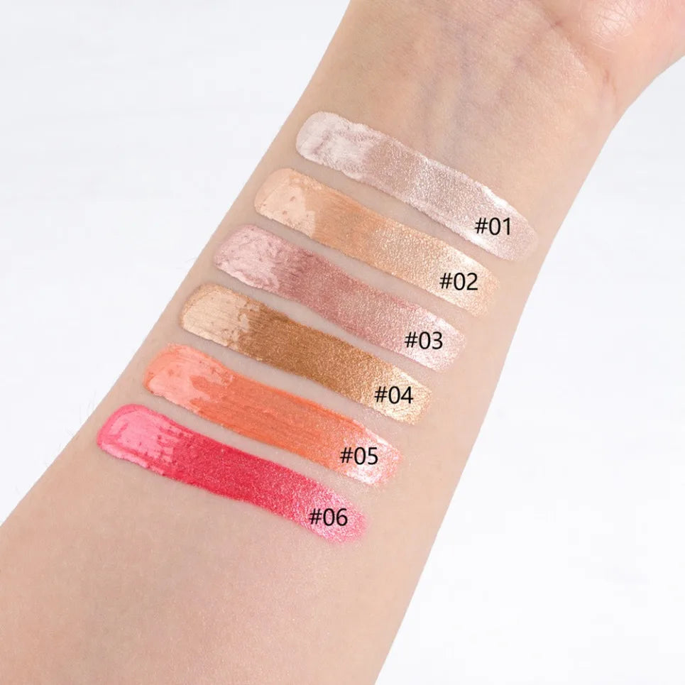 Vegan Liquid Highlighter Ultra Shimmer Pearl Glow | Wholesale Liquid Highlighter Axl