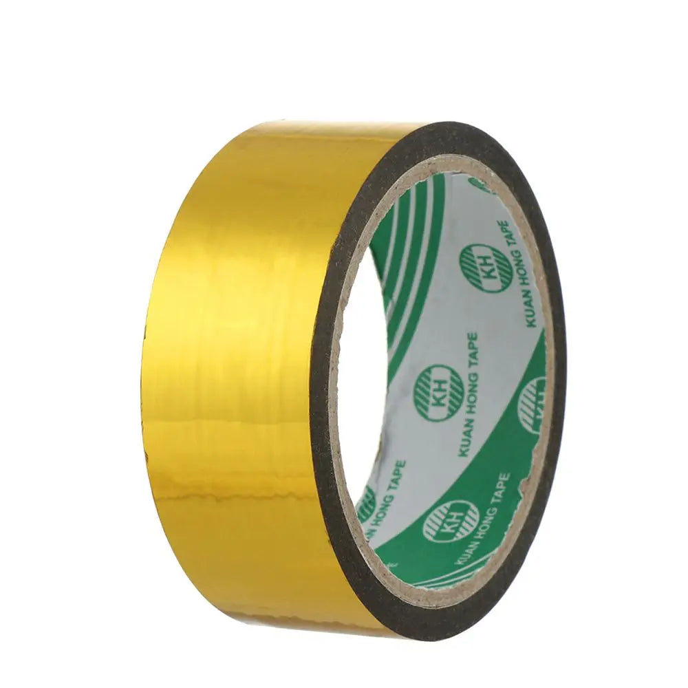 Laser Gold Decorative Paper Tape – DIY Craft Washi Tape Decorative Craft Tape Axl 3.5cmx50m