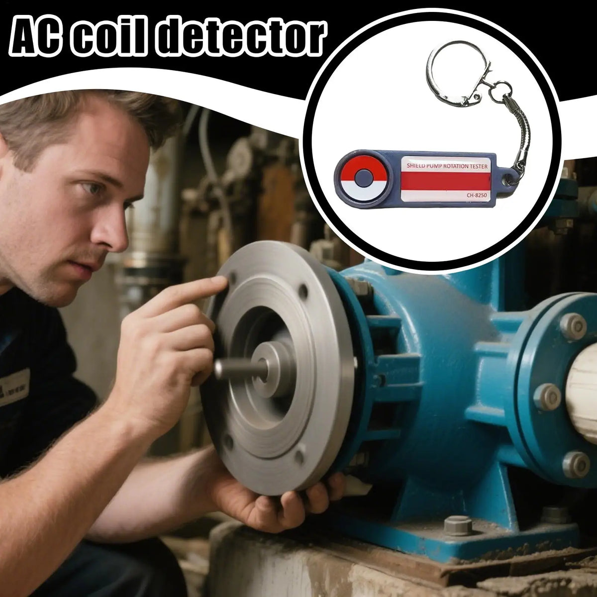 Solenoid Coil Tester – Portable Key Ring Pump Circuit Tool Solenoid Coil Tester Axl