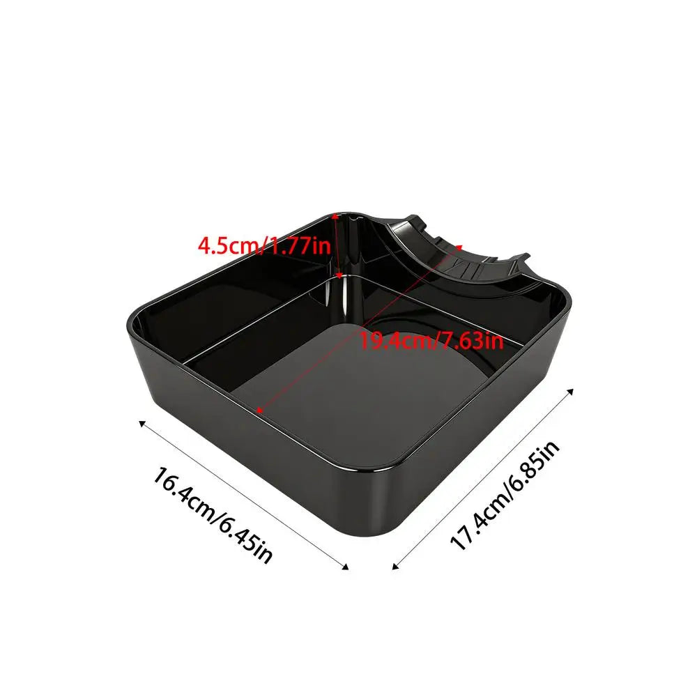 Washer Drain Pan with Lint Filter – Front Load Drip Tray Washer Drain Pan Axl Black