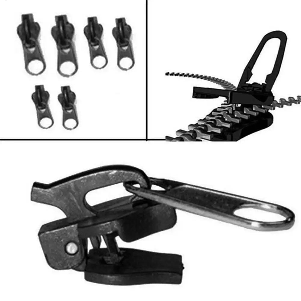 Universal Zipper Repair Kit – 6 Pull Sliders S, M & L Sizes Zipper Repair Kit Axl