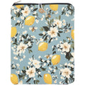Polyester Book Cover Notebook Wrap with Button – Lemon Print Notebook Cover Wrap Axl AECH04-19391