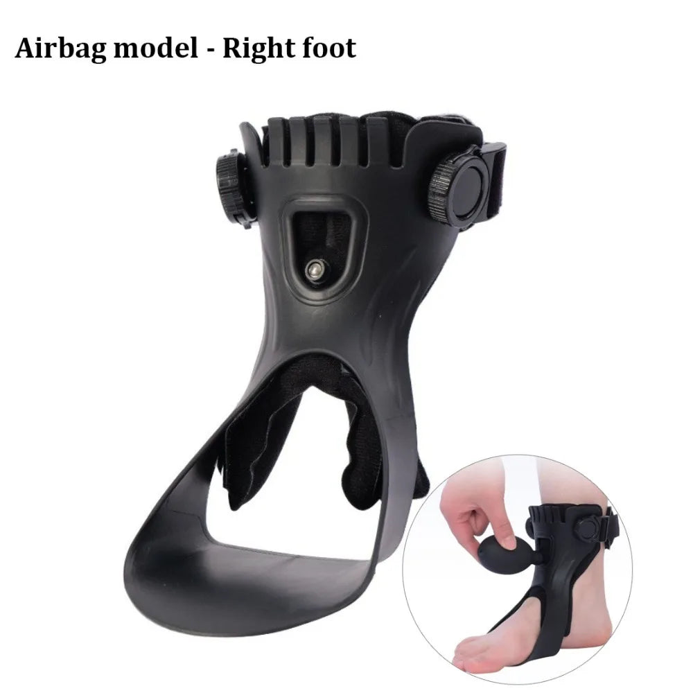 AFO Ankle Brace – Lightweight Foot Drop & Varus Support Ankle Foot Brace Axl XL Airbag Model-Right
