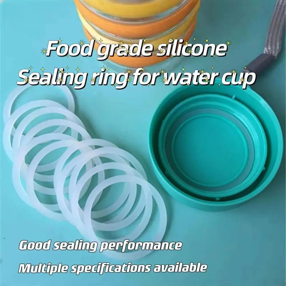 Food Grade Silicone Sealing Ring – Leak-Proof Cup Gasket Silicone Cup Gasket Axl