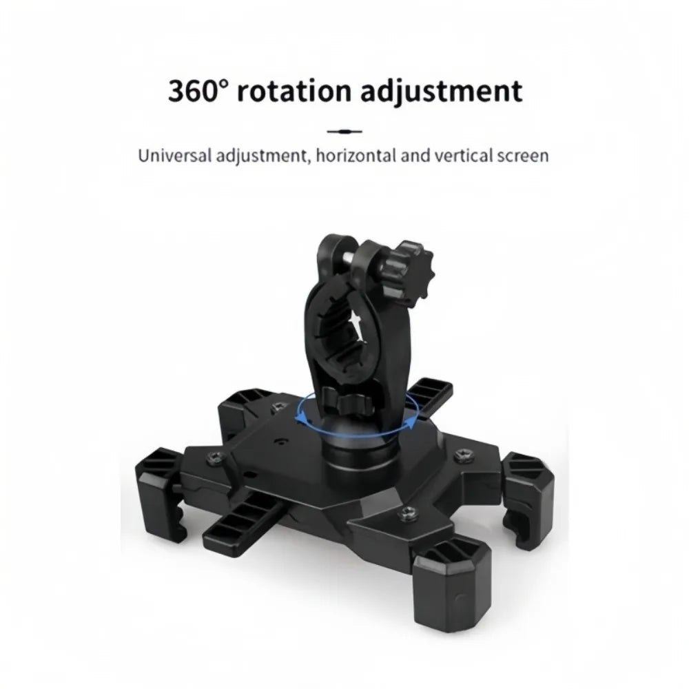 360° Rotating Motorcycle & Bicycle Phone Holder Mount Handlebar Phone Mount Axl