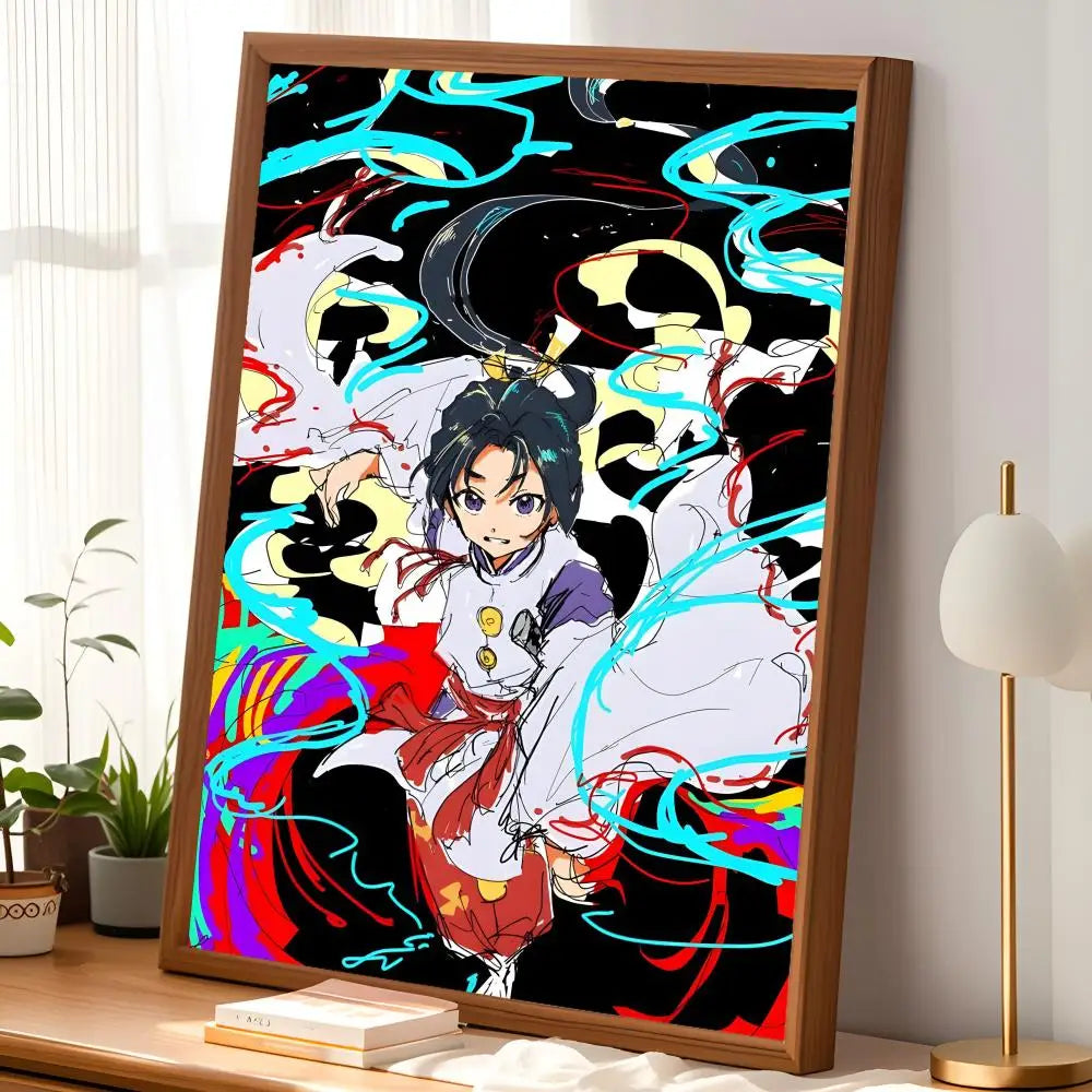 Elusive Samurai HD Self-Stick Wall Art Poster – Waterproof Wall Art Poster Axl
