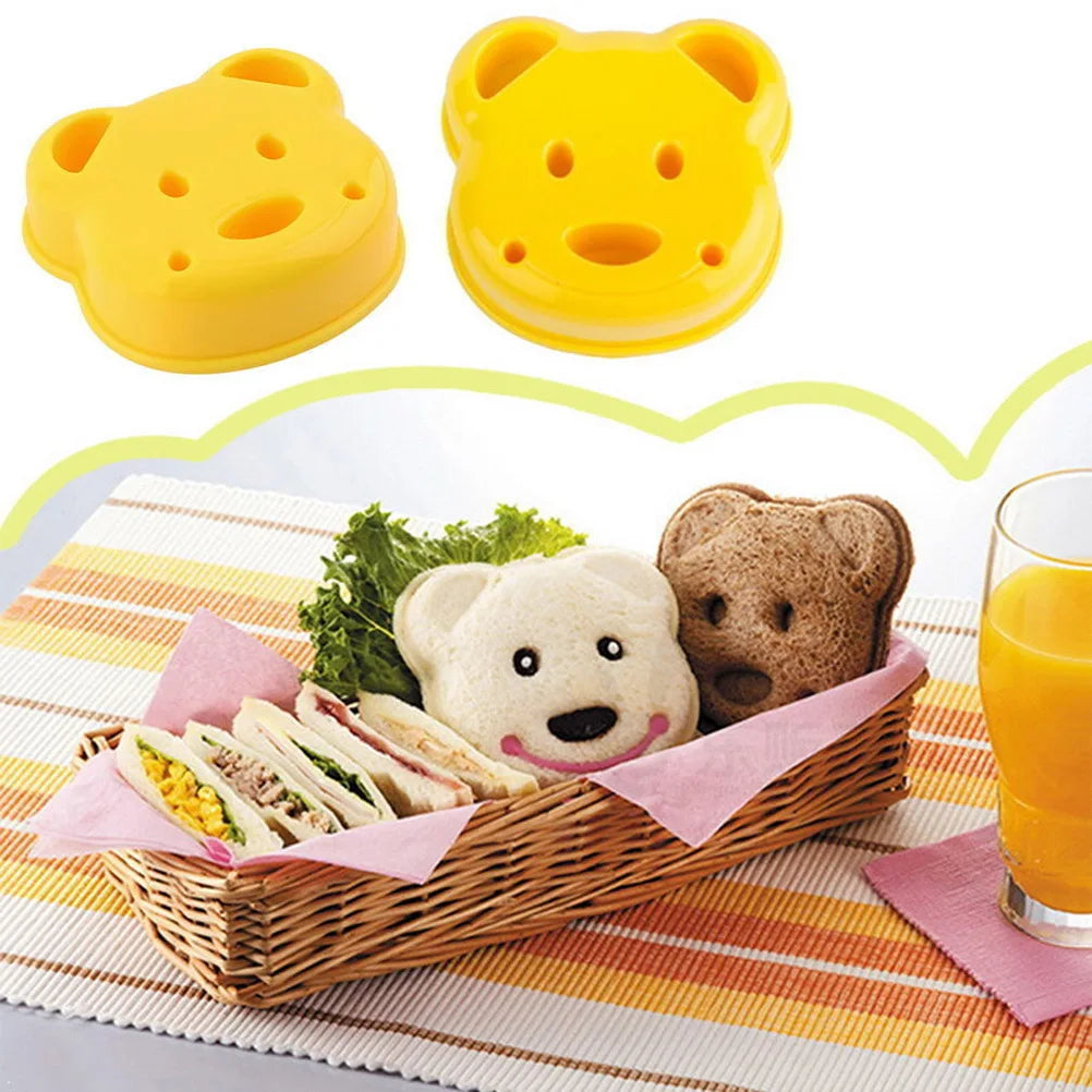 Animal Sandwich Mold Cutter – Bear, Dog & Dinosaur Shapes Sandwich Mold Cutter Axl