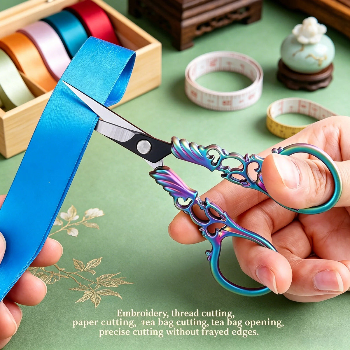 Vintage Embroidery Scissors – Stainless Steel Tailor Shears Embroidery Scissors Axl