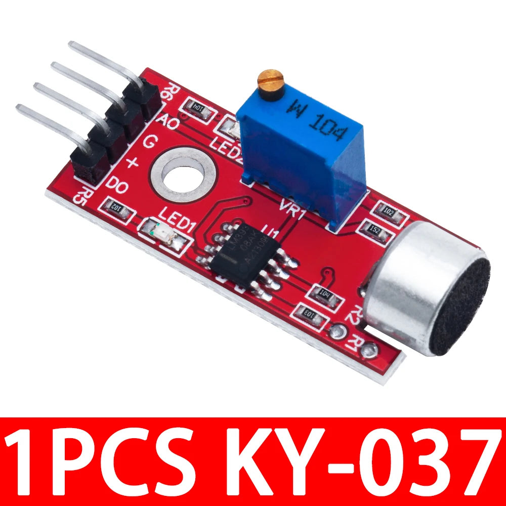 Sound Sensor Module KY-038 KY-037 for Arduino – Analog & Digital Sound Sensor Module Axl 1PCS ky-037