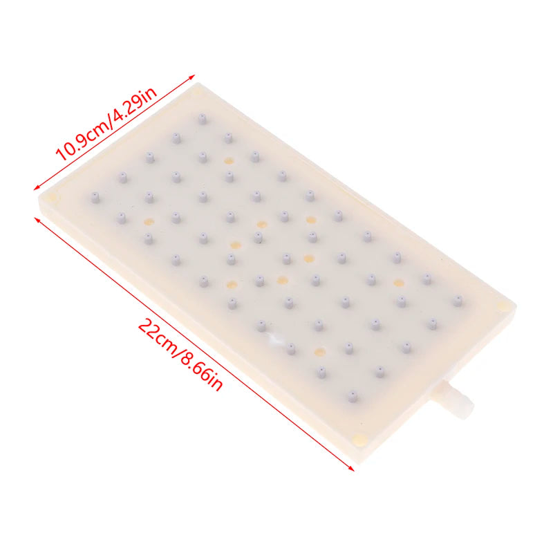 ABS Rectangular Rain Shower Head 22x10.9cm – Top Spray Rain Shower Head Axl one size