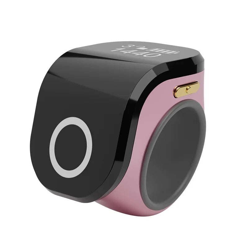OLED Ring Counter USB-C Charging | Touch-Activated Wearable Wearable Ring Counter Axl 2