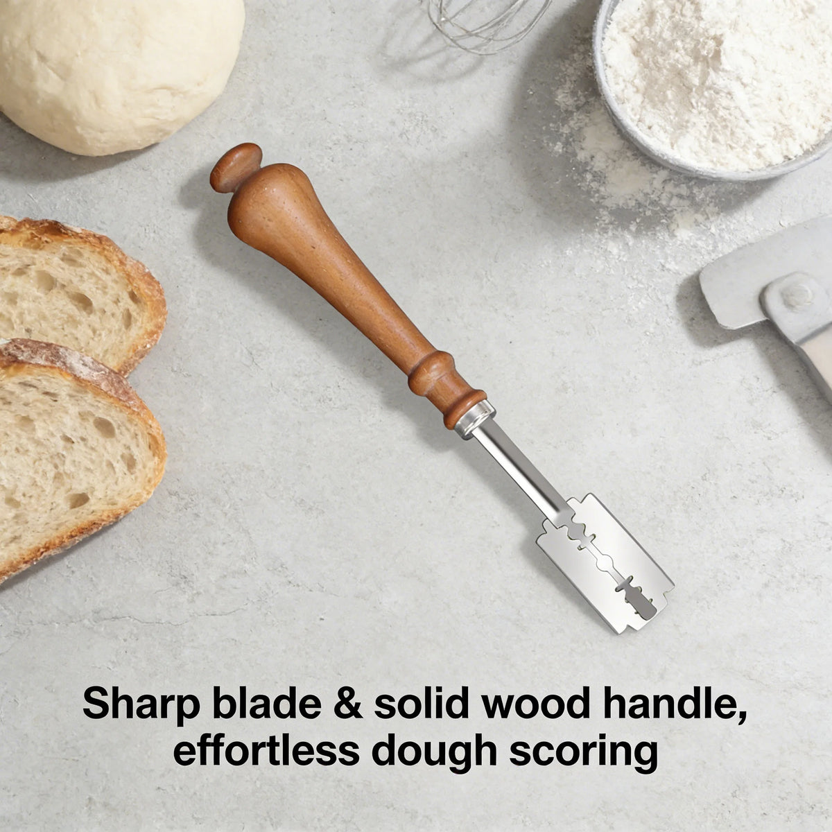 Dough Scoring Knife – Stainless Steel Bread Lame Baking Tool Bread Scoring Knife Axl