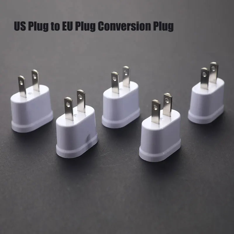 US to EU Travel Plug Adapter – 2-Pin Power Converter WN-20A Travel Plug Adapter Axl