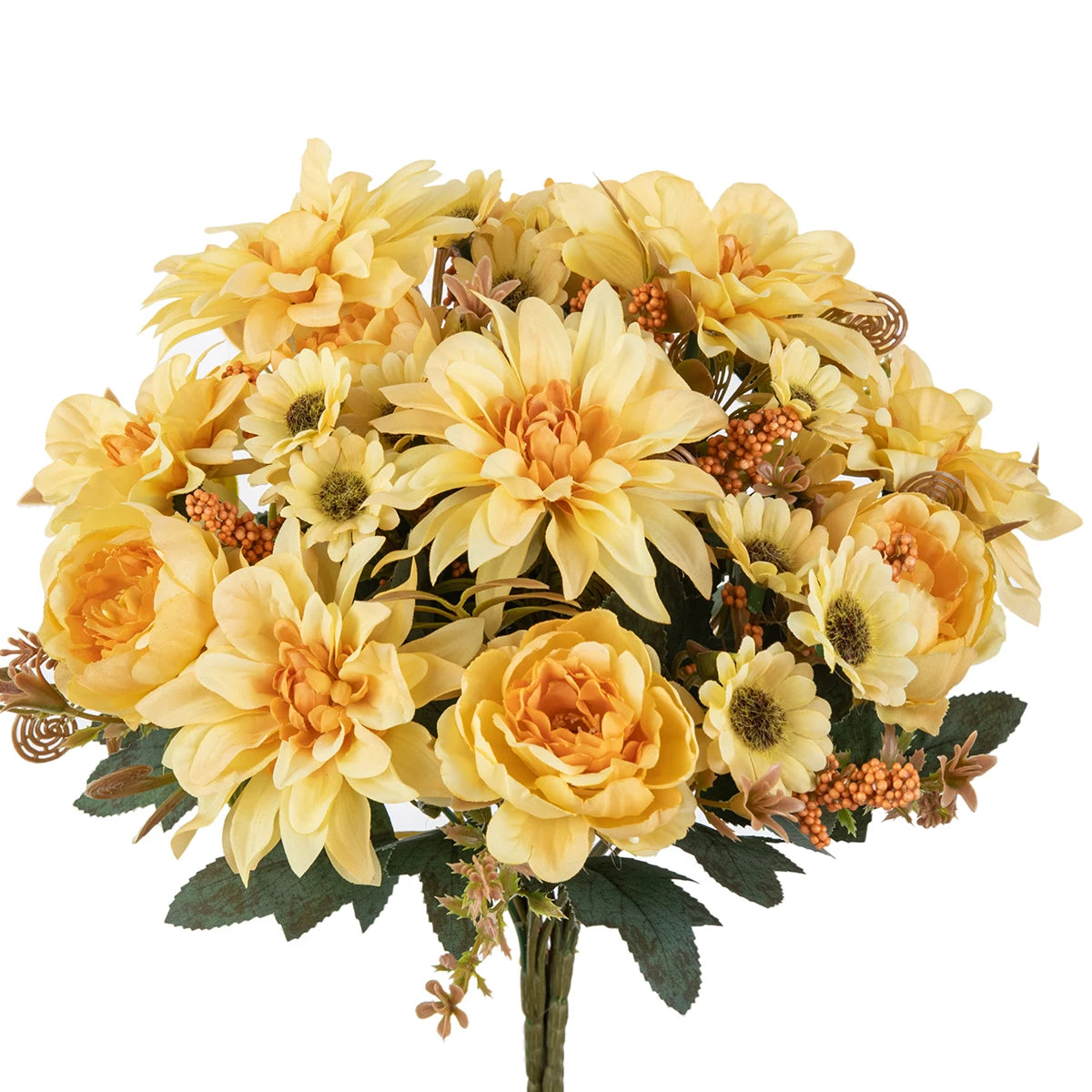 Silk Dahlia Rose Artificial Flowers – Wedding & Home Decor Artificial Silk Flowers Axl color 4 1 piece