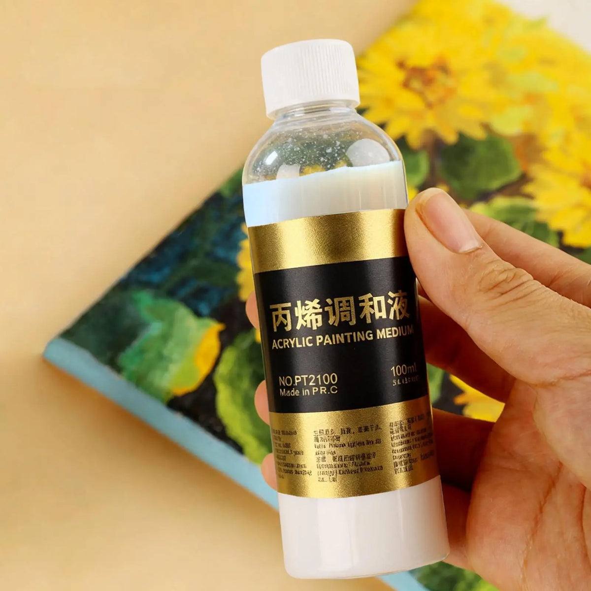 Acrylic Paint Flow Aid & Pouring Medium 100ml – Blending Liquid Acrylic Pouring Medium Axl Default Title