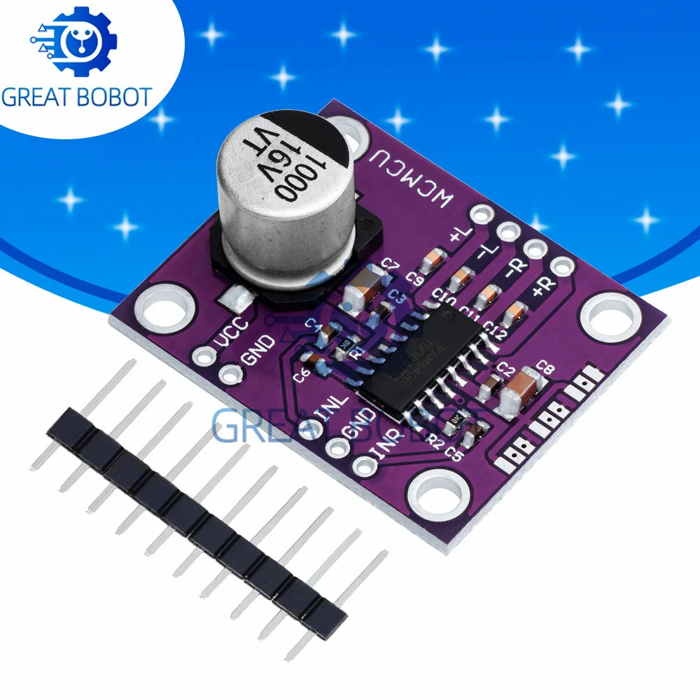 CJMCU-8406 PAM8406 Stereo Class D Audio Amplifier Module Audio Amplifier Module Axl 1PC