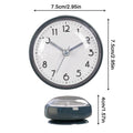 Waterproof Anti-Fog Shower Clock – Suction Mount Digital Waterproof Wall Clock Axl Dark Green