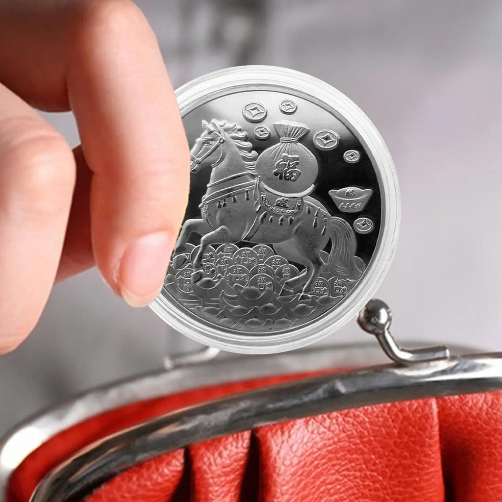 2026 Year of the Horse Collectible Coin – Lucky Souvenir Gift Collectible Coin Axl