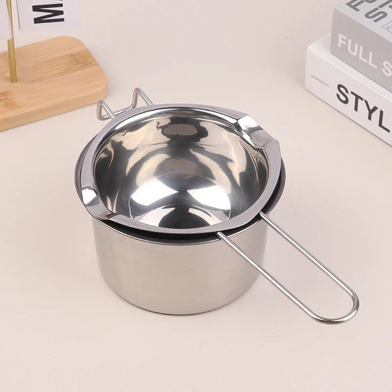 Stainless Steel Wax Melting Pot – Candle, Soap & Candy Making Wax Melting Pot Axl