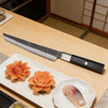 67-Layer Damascus Steel Sashimi & Fish Fillet Knife Damascus Kitchen Knife Axl Sashimi Knife