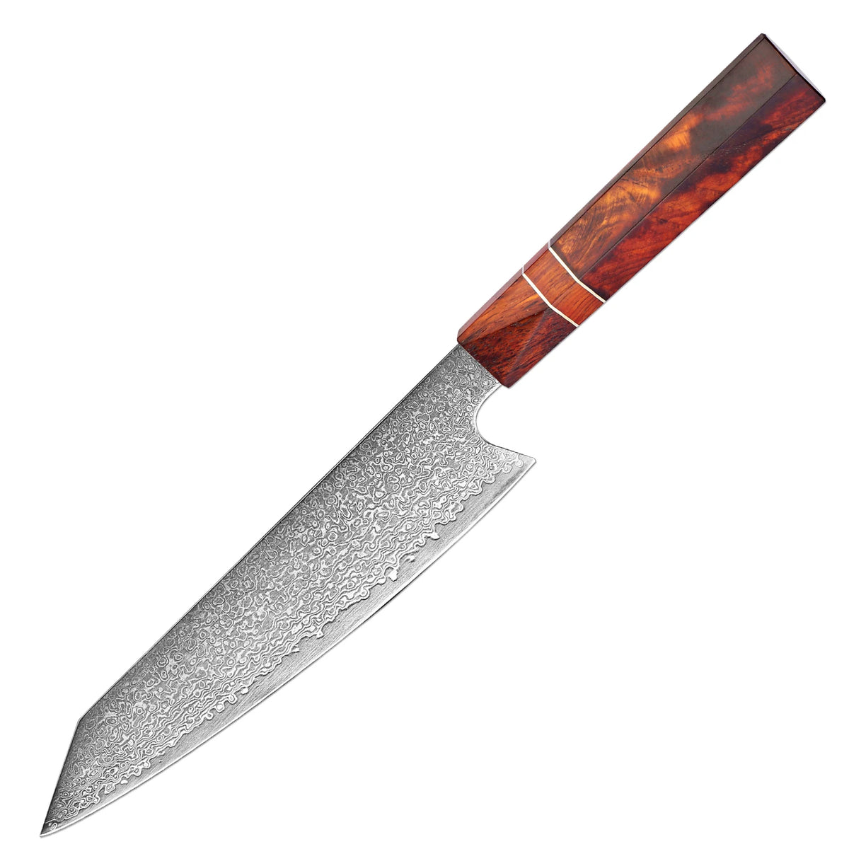 XITUO 8" Damascus Chef Knife VG10 Steel – Hexagonal Handle Damascus Chef Knife Axl
