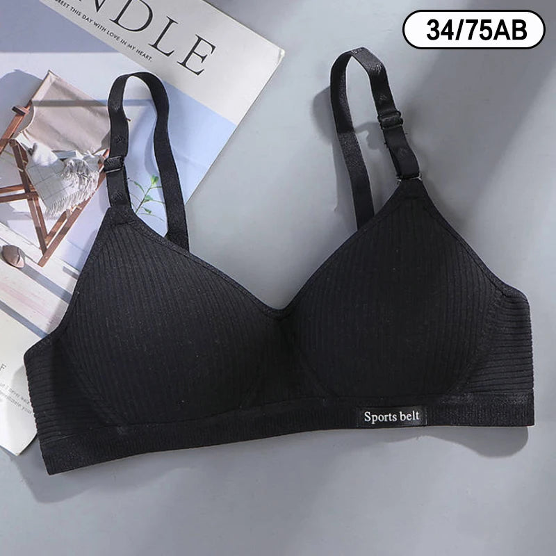 Seamless Wire-Free Push-Up Bra | 3/4 Cup Padded Bralette Padded Bralette Axl One Size A6