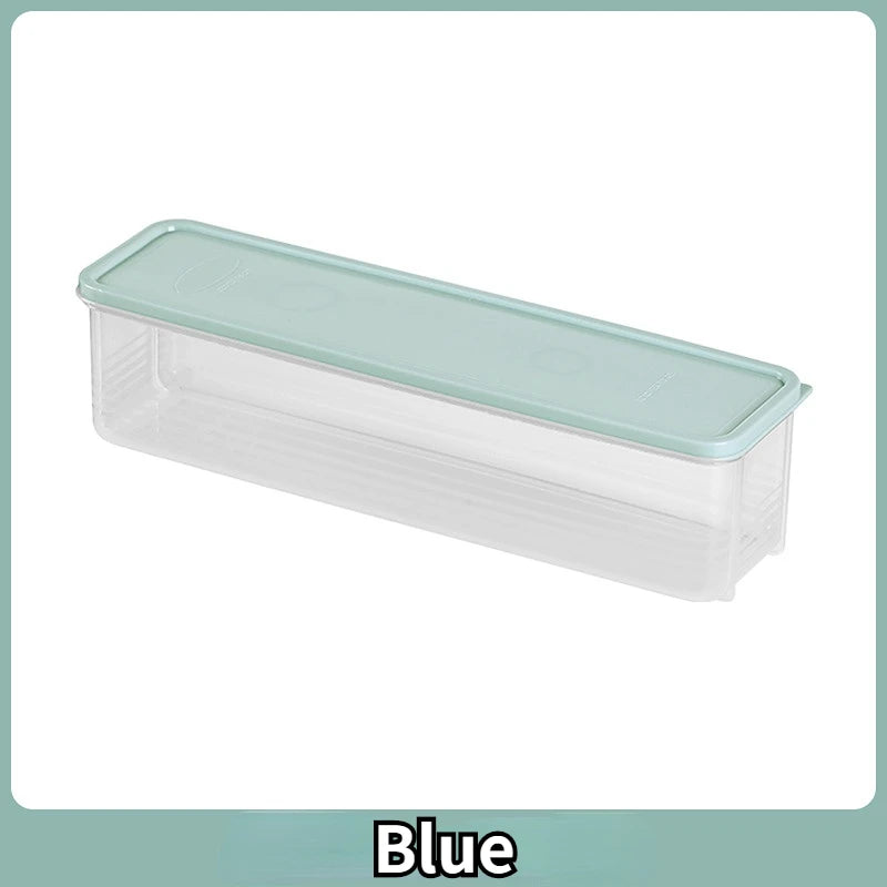 Spaghetti & Cereal Storage Container with Lid | 30.5cm Food Storage Container Axl Blue