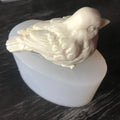 3D Bird Silicone Mold – DIY Candle, Plaster & Chocolate Craft Silicone Mold Axl Clear