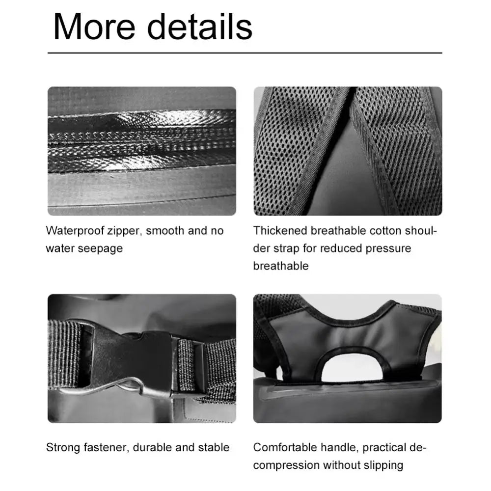 25L Waterproof Roll-Top Backpack – Dry Bag Beach & Swimming Waterproof Dry Bag Axl