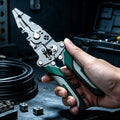 18-in-1 Foldable Wire Stripping & Crimping Pliers Tool Multifunctional Pliers Axl 1pcs