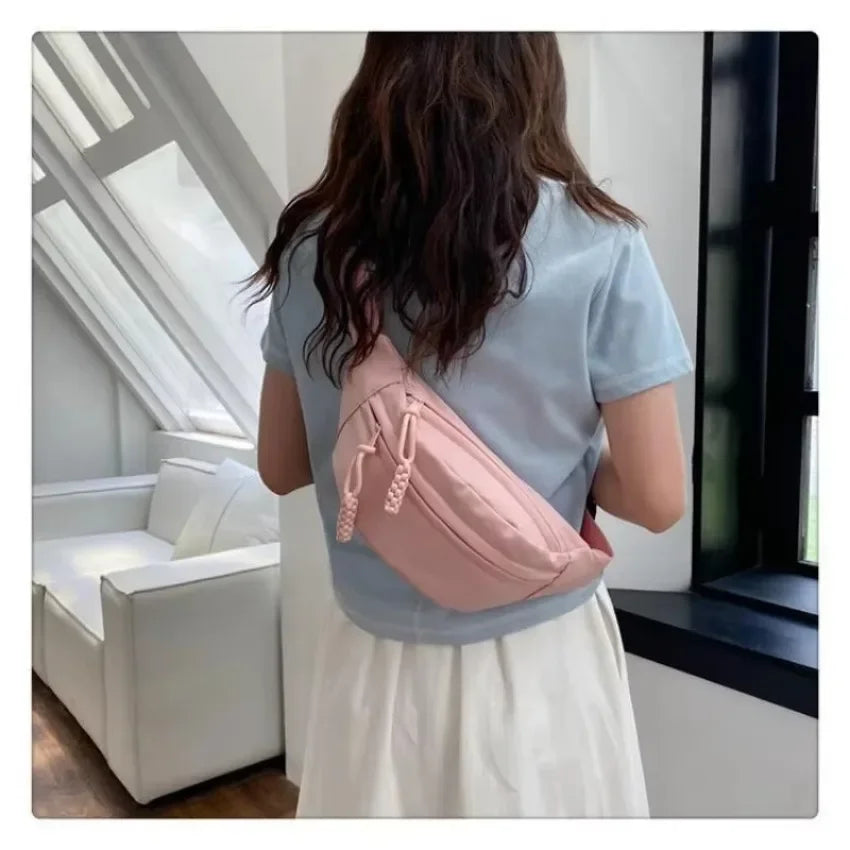 Canvas Crossbody Sling Bag – Waterproof Chest & Waist Pack Canvas Sling Bag Axl