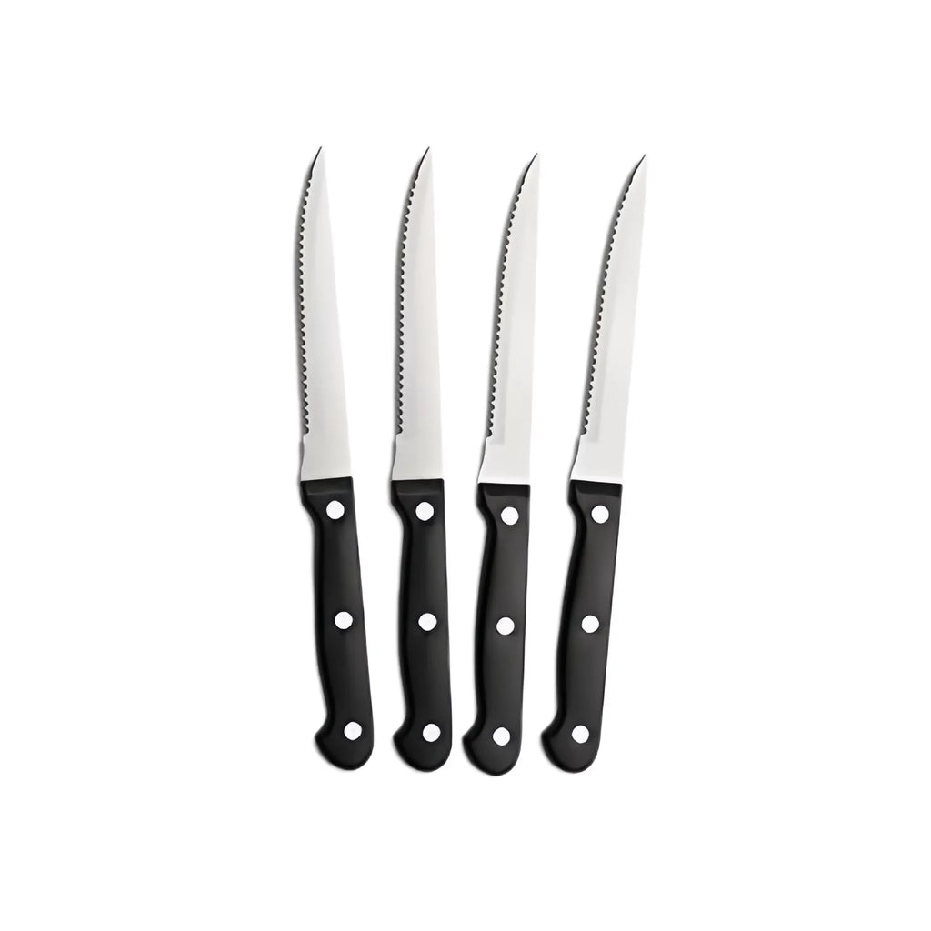 Serrated Steak Knives Set 4/6/8/16 Pcs – Stainless Steel Steak Knife Set Axl 4PCS
