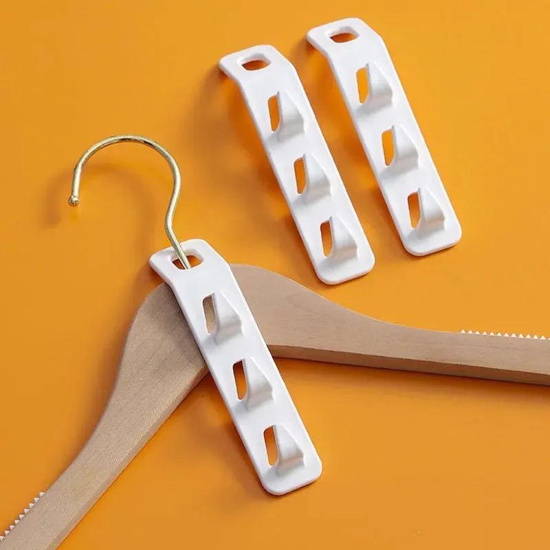 4-Pack Space Saver Hangers – 3-Hook Heavy Duty Closet Organizer Closet Space Saver Hangers Axl