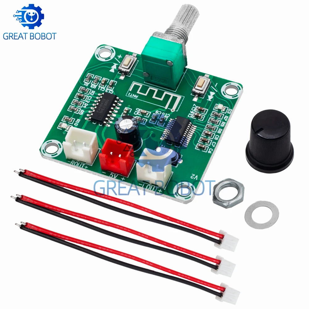 Bluetooth 5.0 PAM8403 Amplifier Board 5W×2 DIY Speaker Amplifier Board Axl