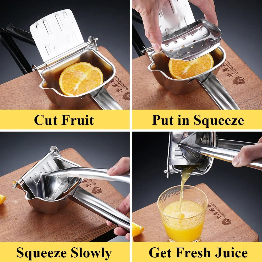 Stainless Steel Manual Citrus Lemon Squeezer & Juicer Tool Manual Citrus Juicer Axl