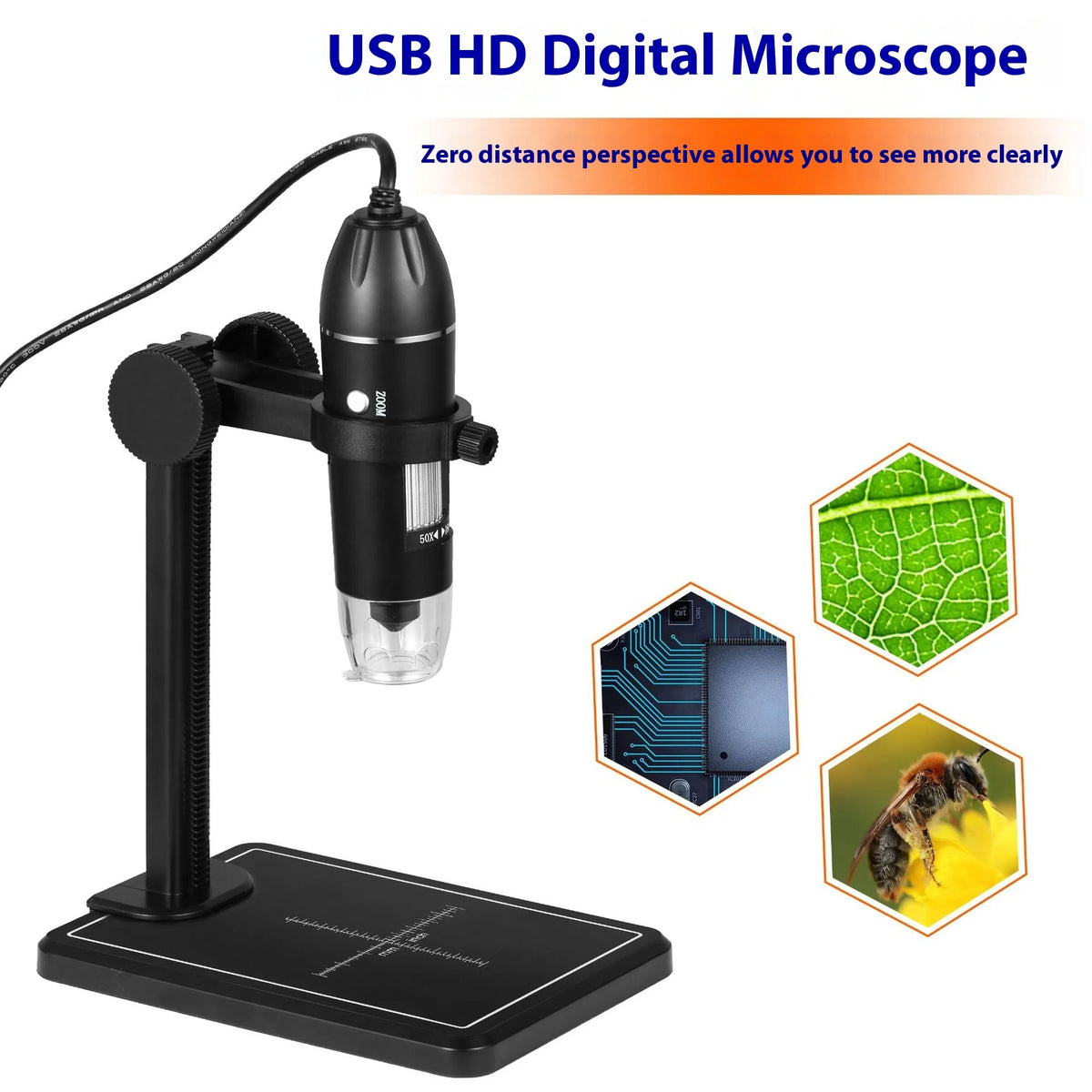 1000X USB Digital Microscope – Inspection & Measurement Tool USB Digital Microscope Axl