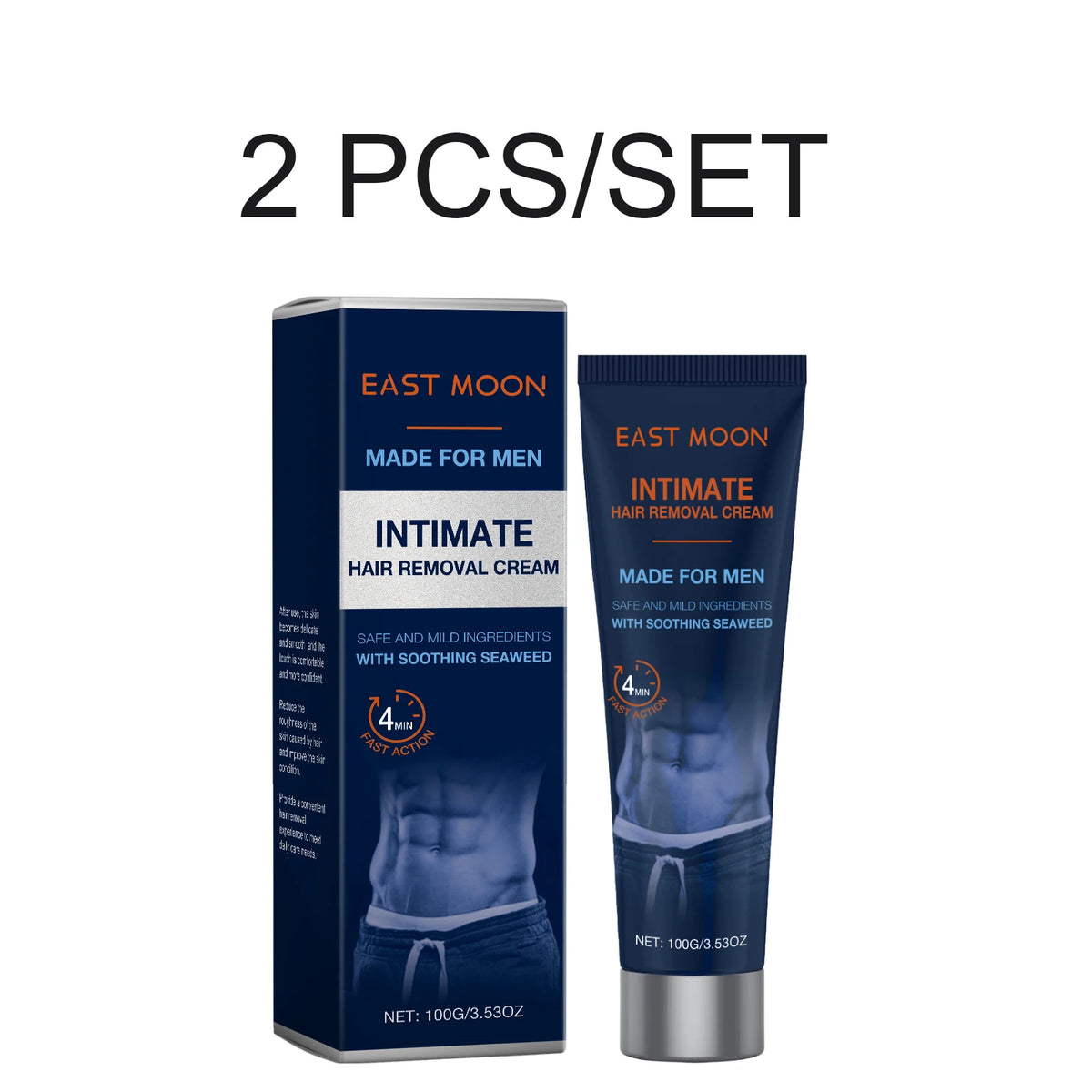 Avocado Hair Removal Cream – Hydrating Gentle Formula 100g Hair Removal Cream Axl 2 PCS