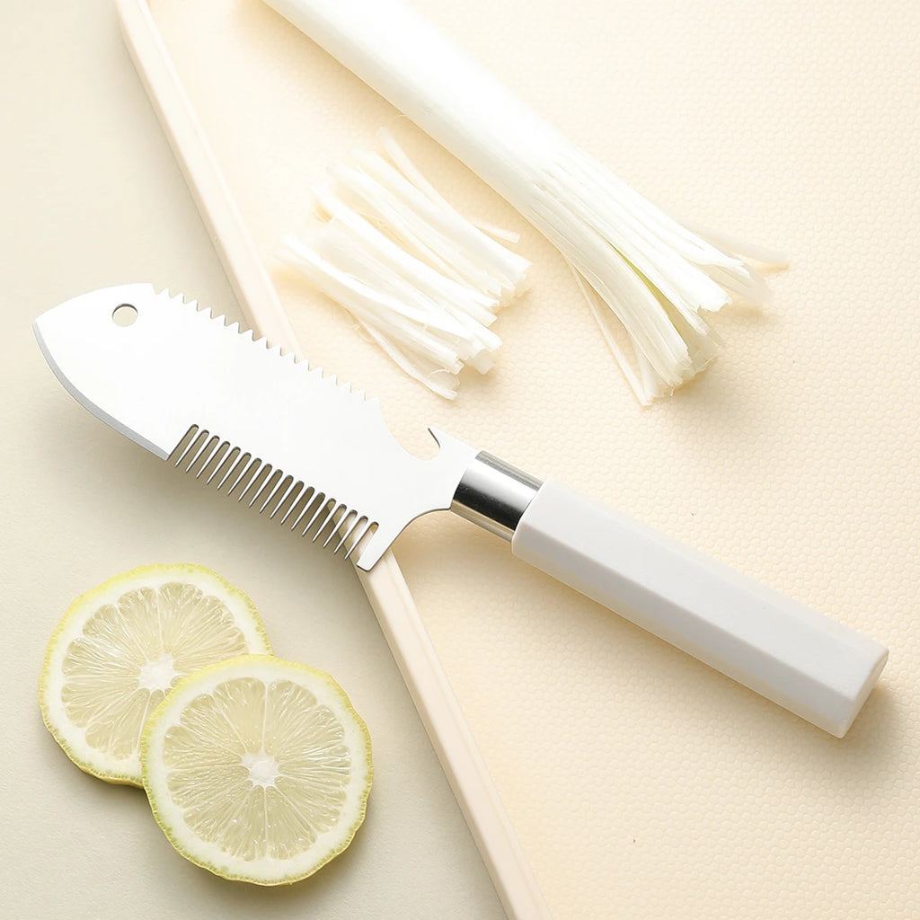 Stainless Steel Scallion Slicer – Ergonomic Vegetable Cutter Vegetable Slicer Axl 1pcs
