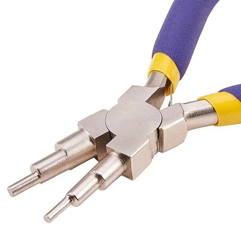 6-in-1 Bail Making Pliers | Carbon Steel Jewelry Round Nose Tool Jewelry Making Pliers Axl