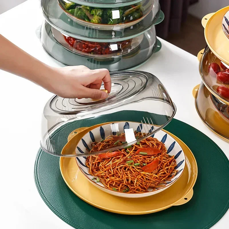 Transparent Stackable Food Cover – Dustproof & Insect Guard Food Cover Axl