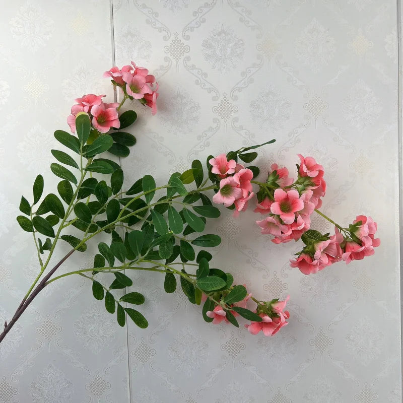 Faux Silk Morning Glory Flower Branch – 98cm Wedding Decor Artificial Flower Branch Axl