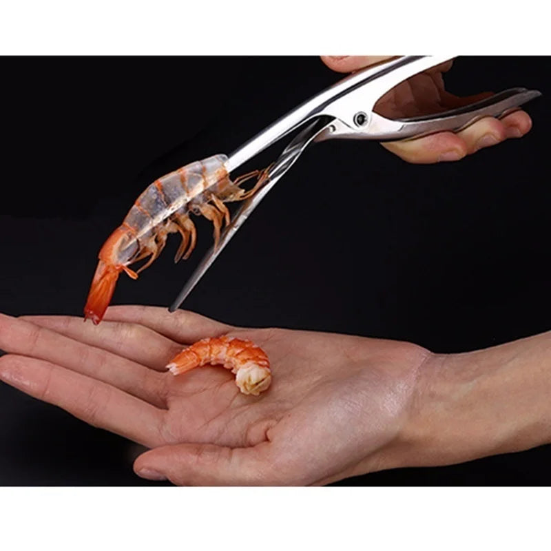 Stainless Steel Shrimp Peeler & Deveiner | Seafood Tool Shrimp Peeler Deveiner Axl