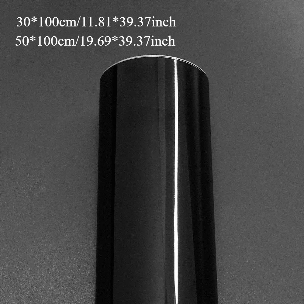 Glossy Black Car Vinyl Wrap Film – Bubble-Free Air Release Car Vinyl Wrap Film Axl
