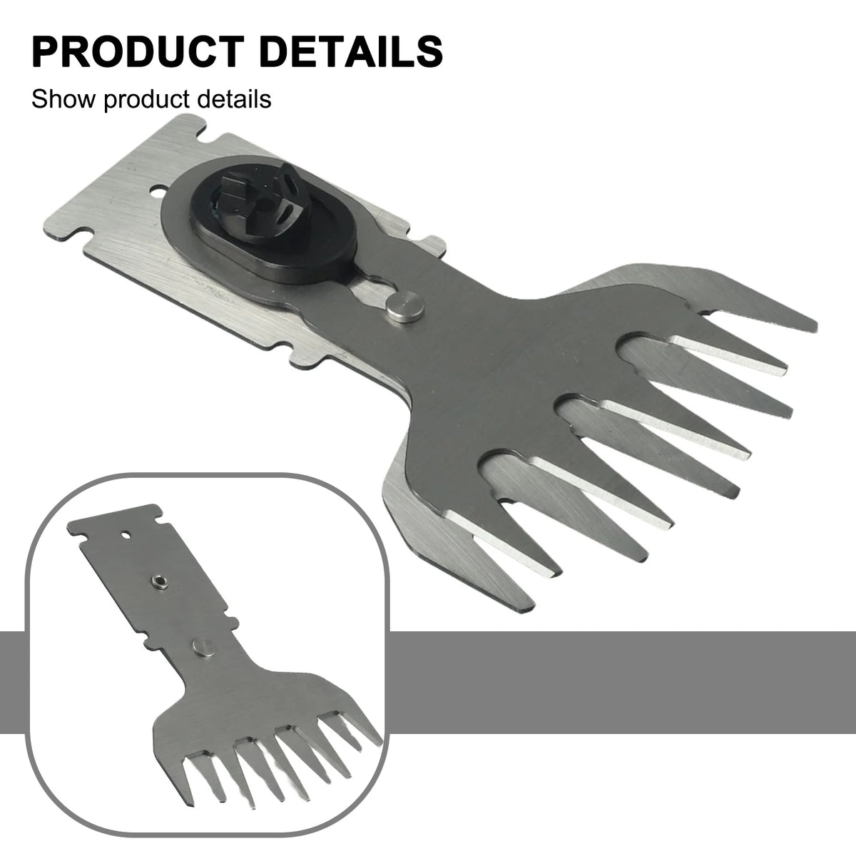 4-Inch Replacement Blade for WORX WG801 Shrub Trimmer Trimmer Replacement Blade Axl