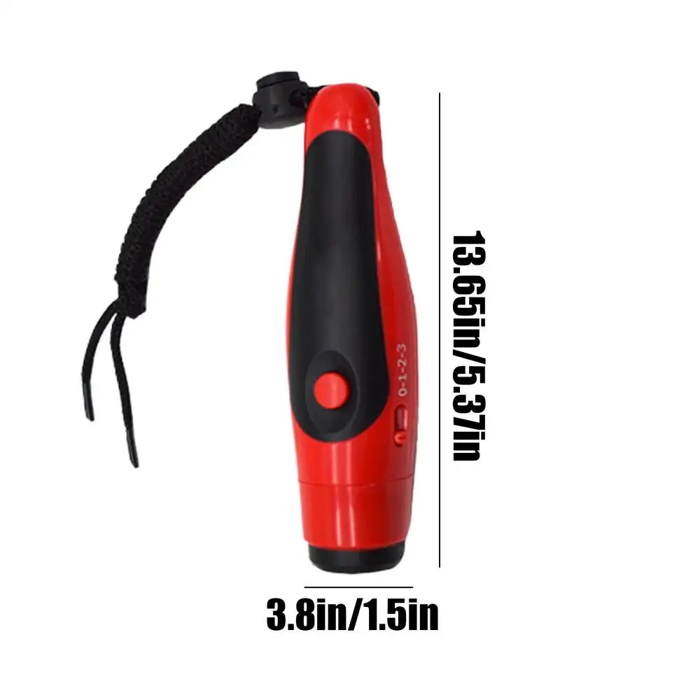 125dB Safety Air Horn – Loud Emergency Horn for Hiking & Outdoors Safety Air Horn Axl Red